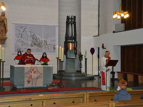 Palmsonntag in Heilig Kreuz